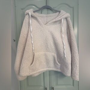 Cozy Cream Sherpa Hoodie